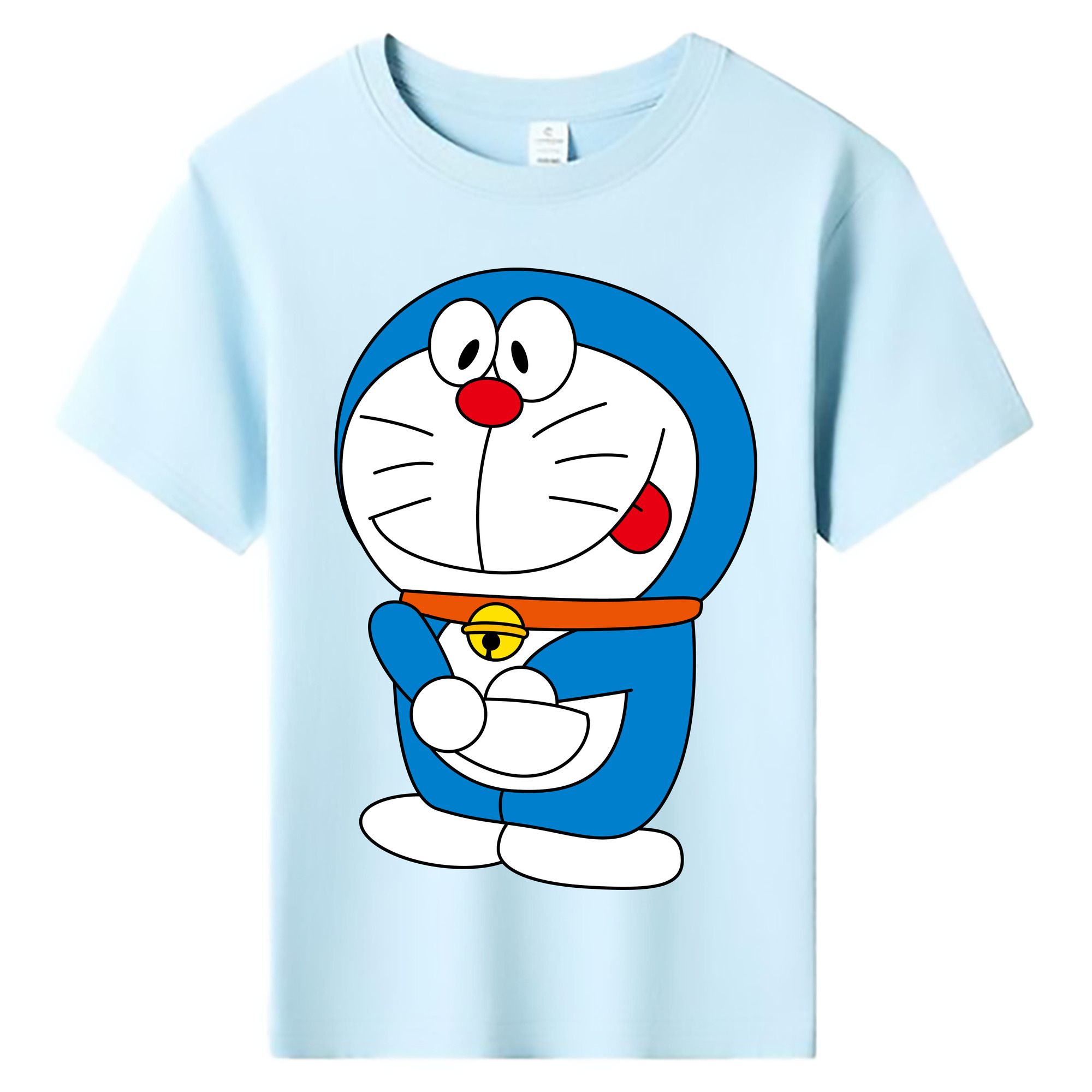 （画像用） ドラえもん Doraemon 綿100％キッズTシャツ（フロントプリント）